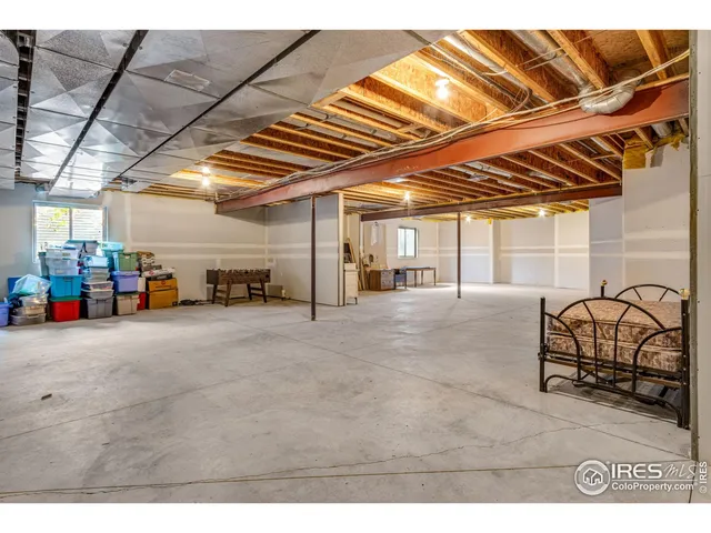 a view of storage and utility room
