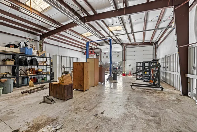 a view of storage and utility room