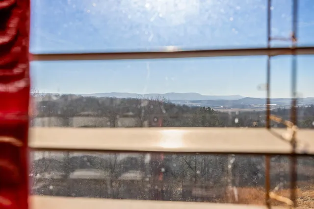 a view of a yard in front of a house