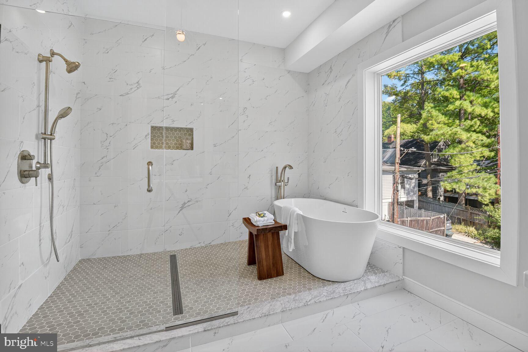 5310 Cathedral Avenue Northwest Washington, DC 20016 - Photo 26 of 57 Luxurious Primary Bath