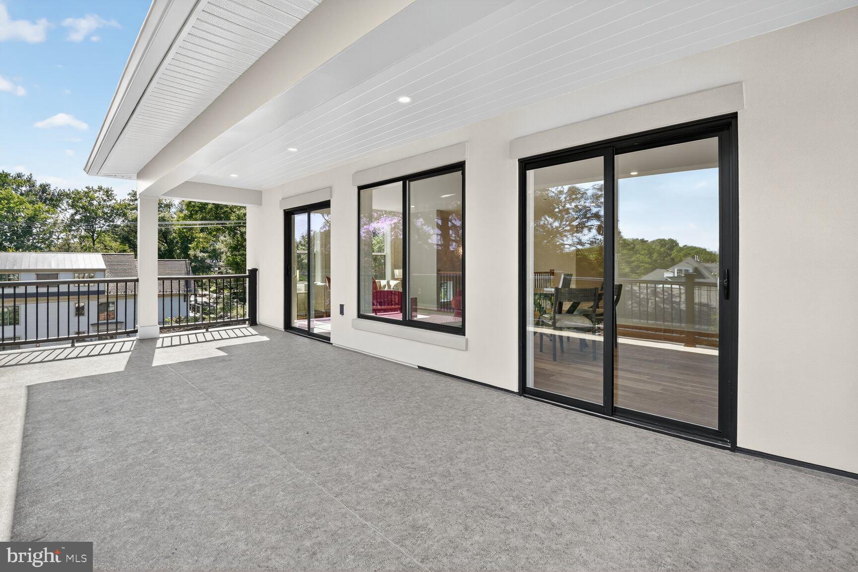 5310 Cathedral Avenue Northwest Washington, DC 20016 - Photo 46 of 57 Perfect Third Level Entertaining Deck