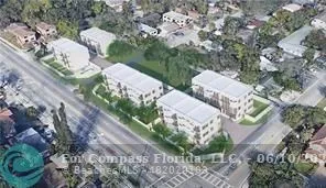 a view of multiple houses with outdoor space