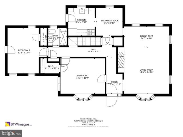 $849,000 | 1419 Girard Street Northeast, Washington, DC 20017