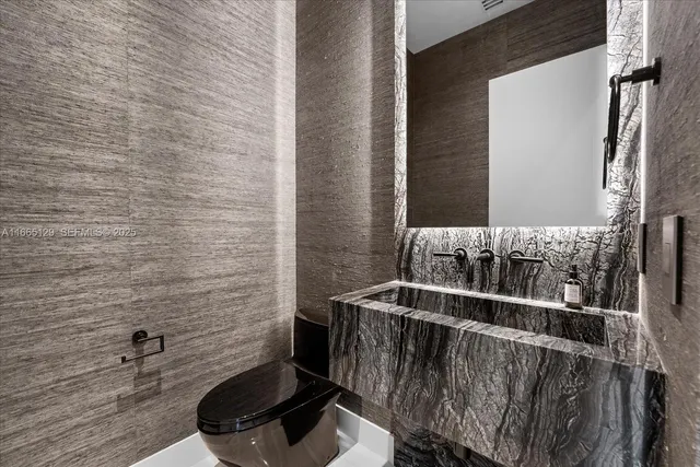 a close up of a sink