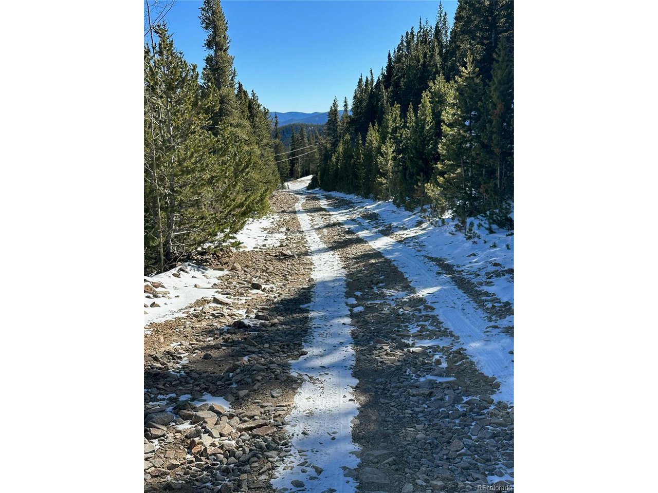 504 Hilltop Road Idaho Springs, CO 80452 - Photo 8 of 9 Access Road (the very last job is rocky like this)