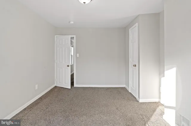 a view of empty room