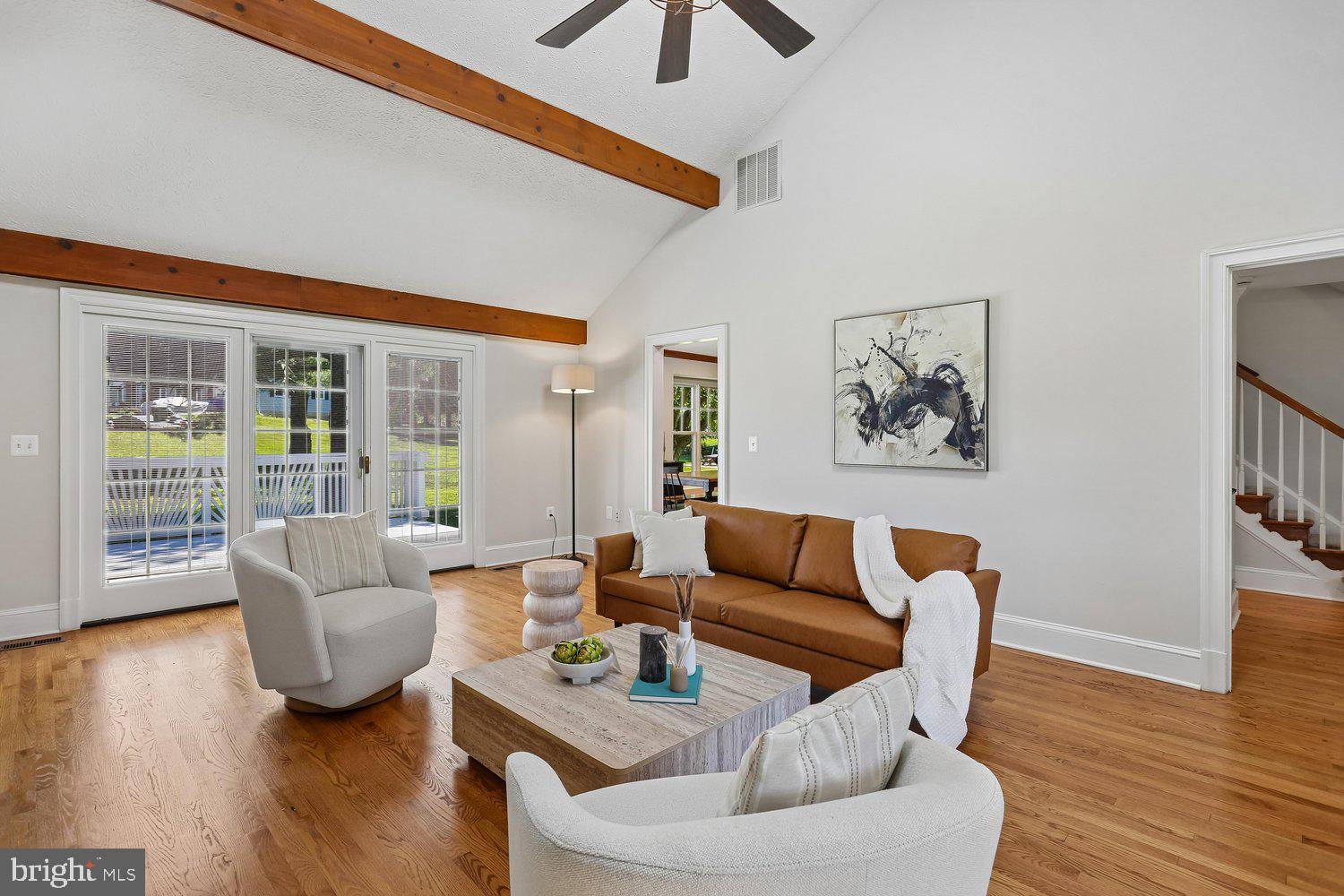 20920 Sunnyacres Road Gaithersburg, MD 20882 - Photo 23 of 64 Family room with French slider to deck