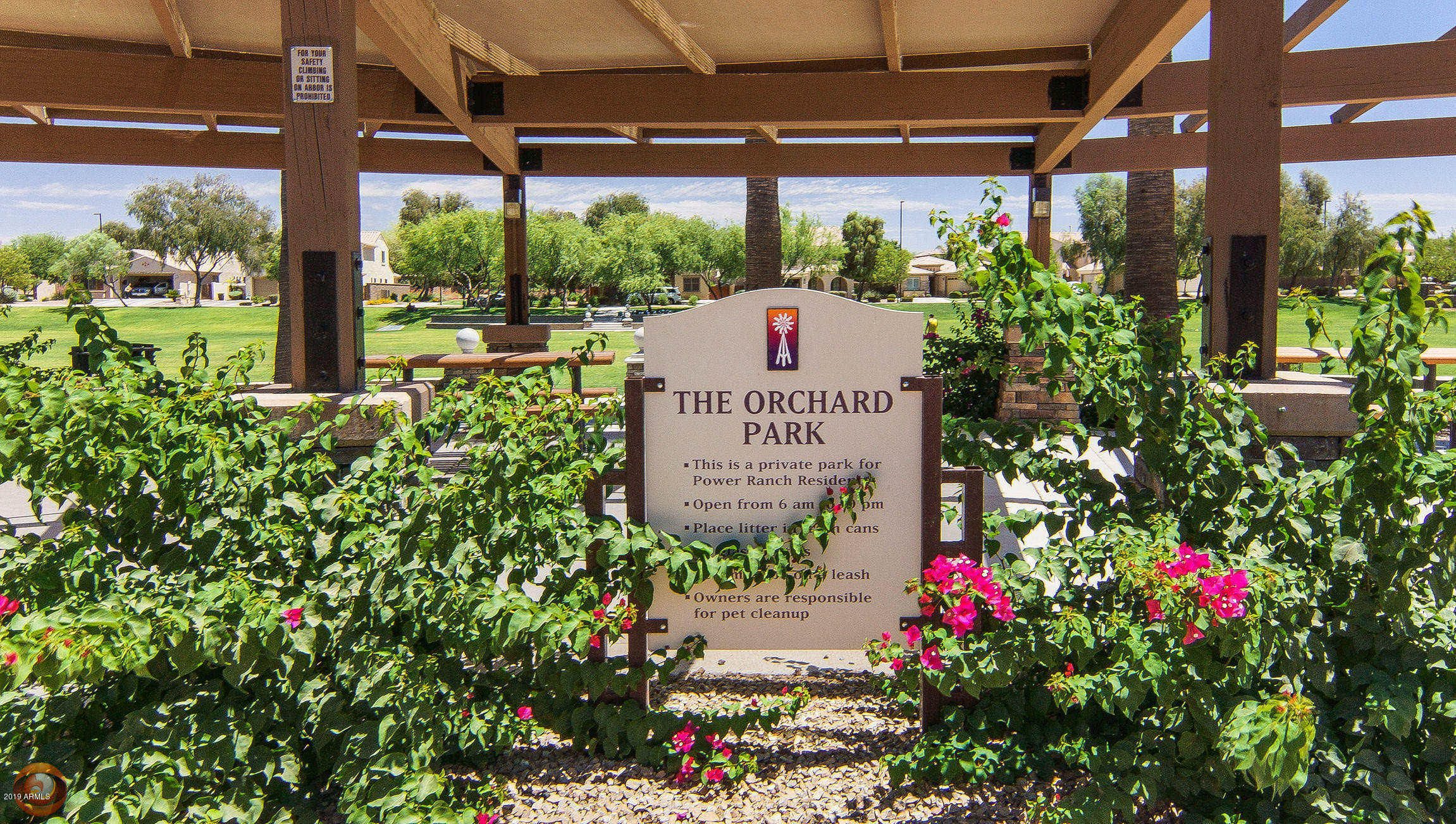 4596 East Murrieta Road Gilbert, AZ 85297 - Photo 41 of 44 1004-OrchardParkSign