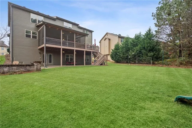 an aerial view of a city with lots of residential buildings