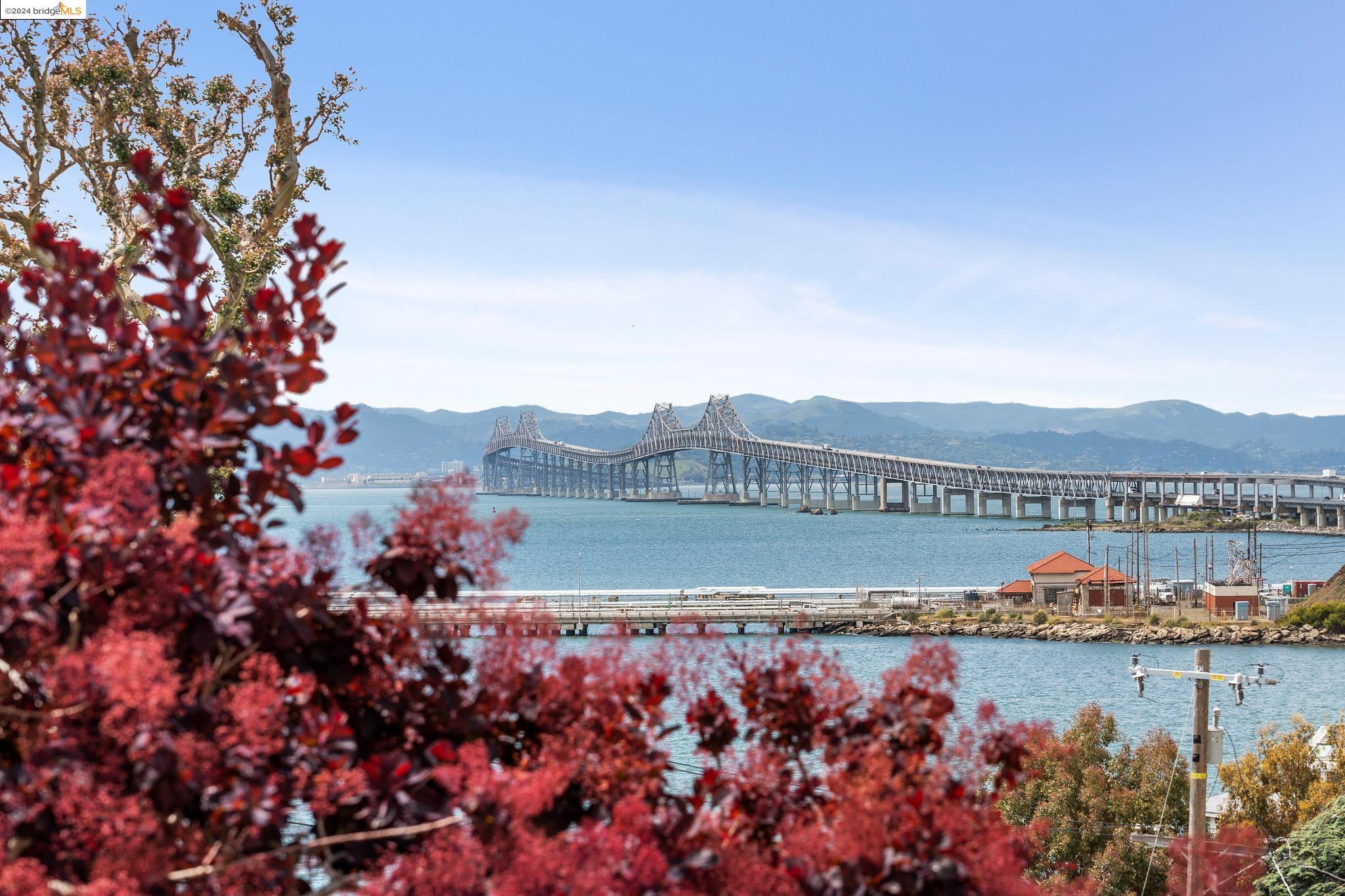a view of a city and lake view