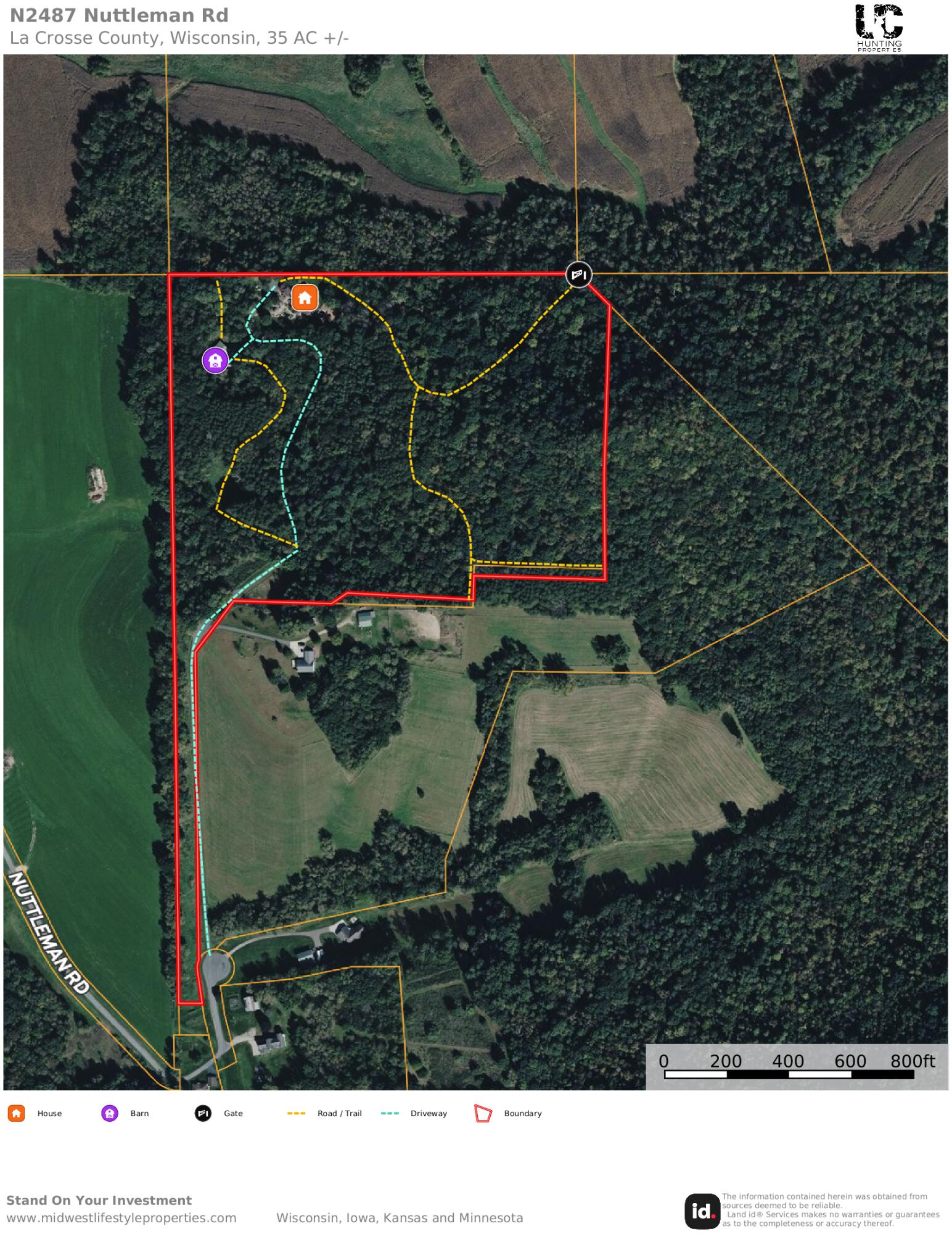 N2487 Nuttleman Road Barre, WI 54601 - Photo 83 of 91 LandID Map MLS