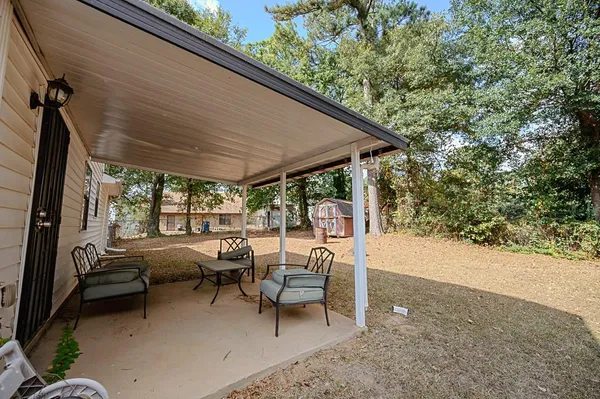 a view of outdoor space yard deck and patio