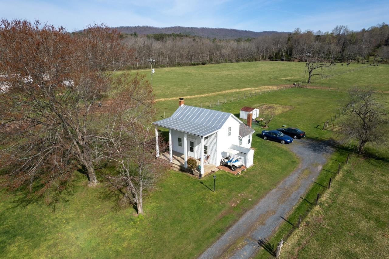 512 North River Road Mount Solon, VA 22843 - Photo 13 of 38 an aerial view of a house with a yard