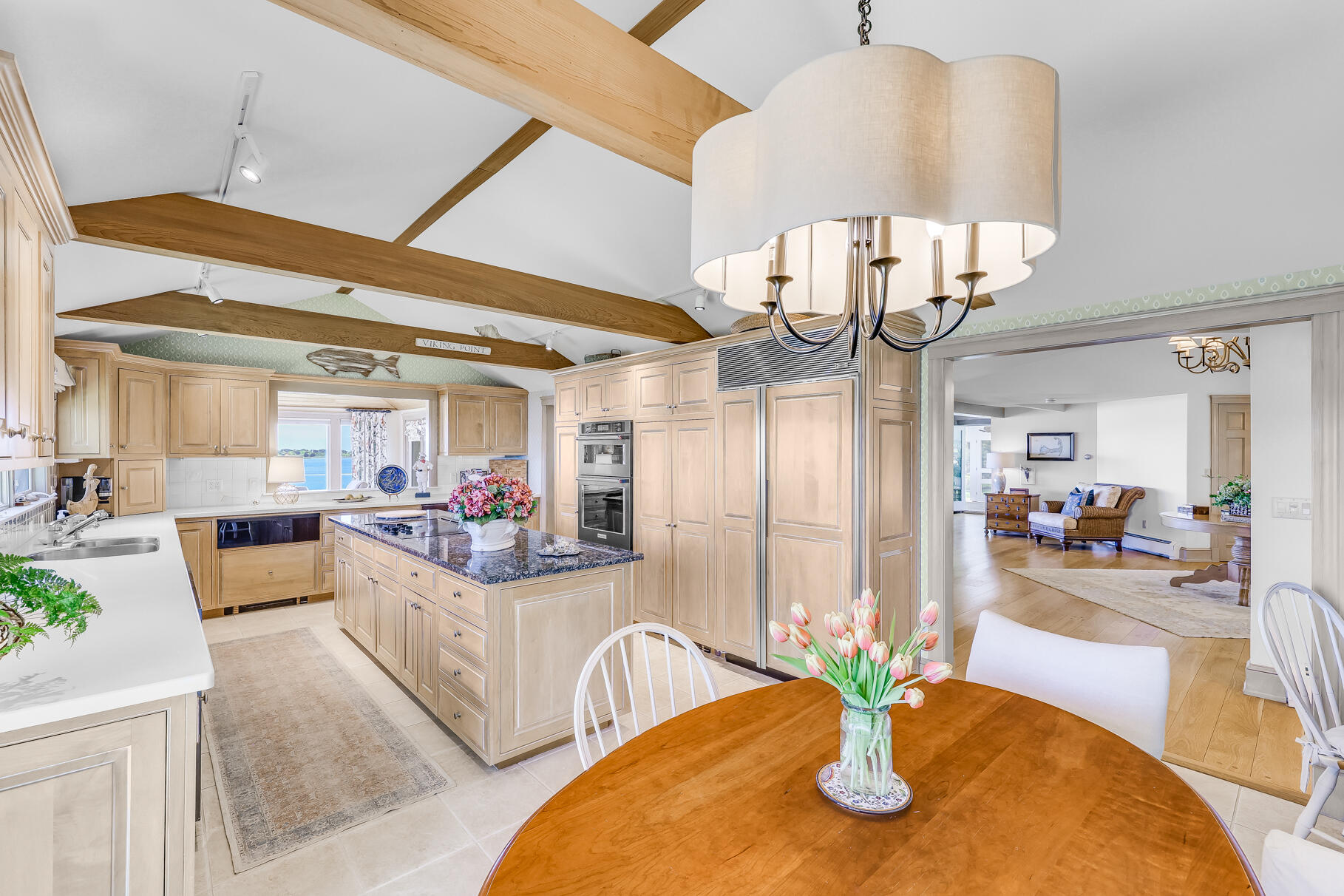74-75 Viking Road Orleans, MA 02653 - Photo 17 of 69 a view of a living room and kitchen