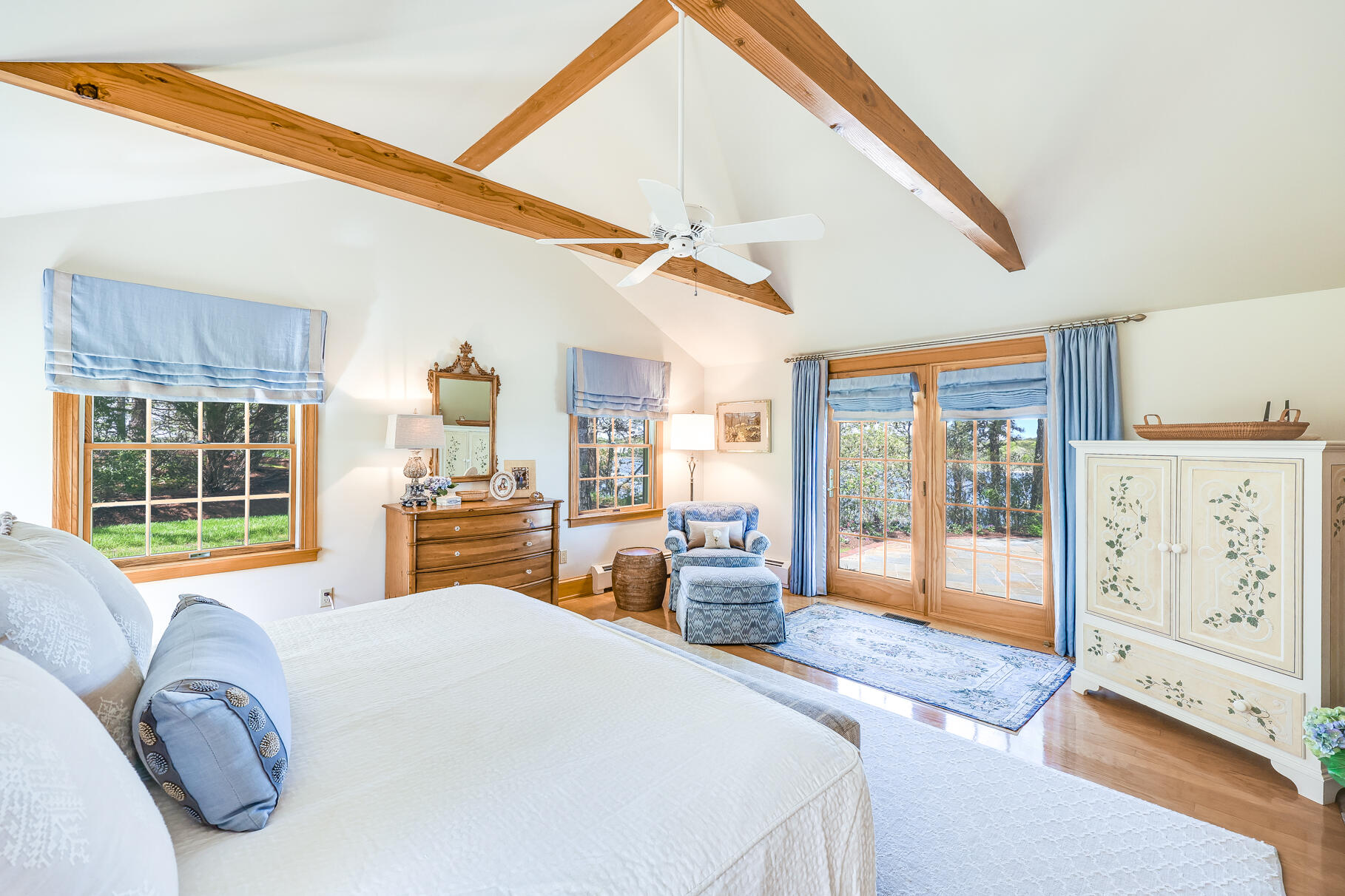 74-75 Viking Road Orleans, MA 02653 - Photo 22 of 69 a bedroom with furniture and large window