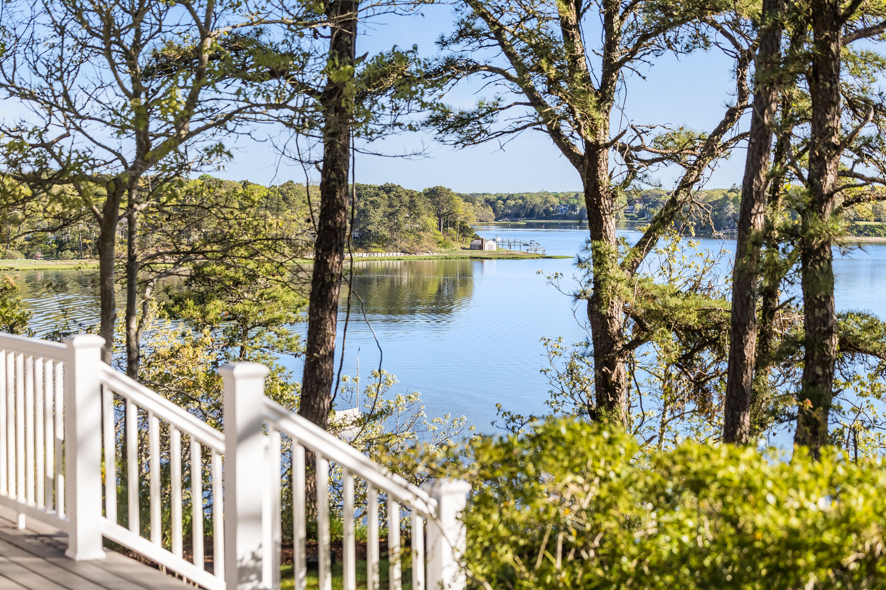 74-75 Viking Road Orleans, MA 02653 - Photo 40 of 69 a view of a lake with a large trees
