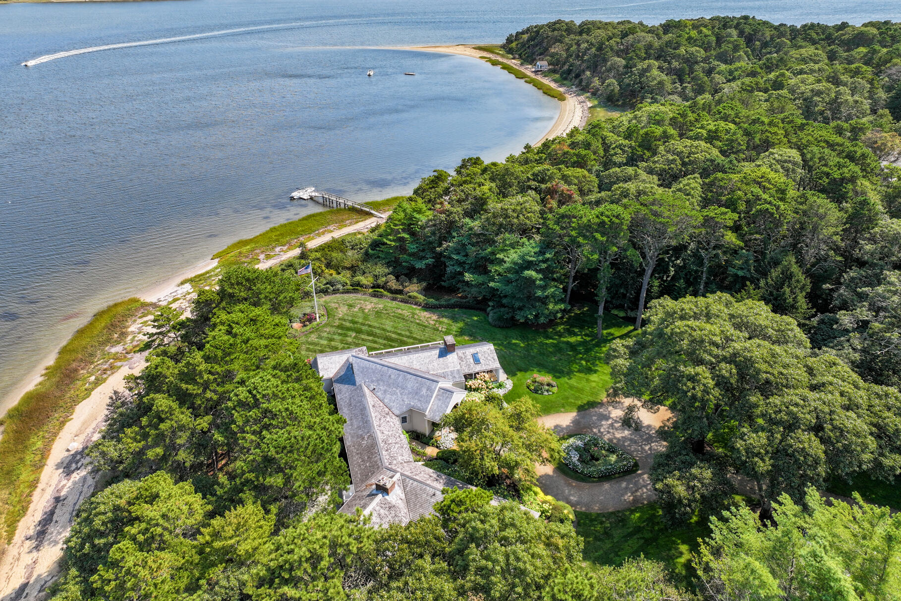 74-75 Viking Road Orleans, MA 02653 - Photo 54 of 69 a garden view with sitting space