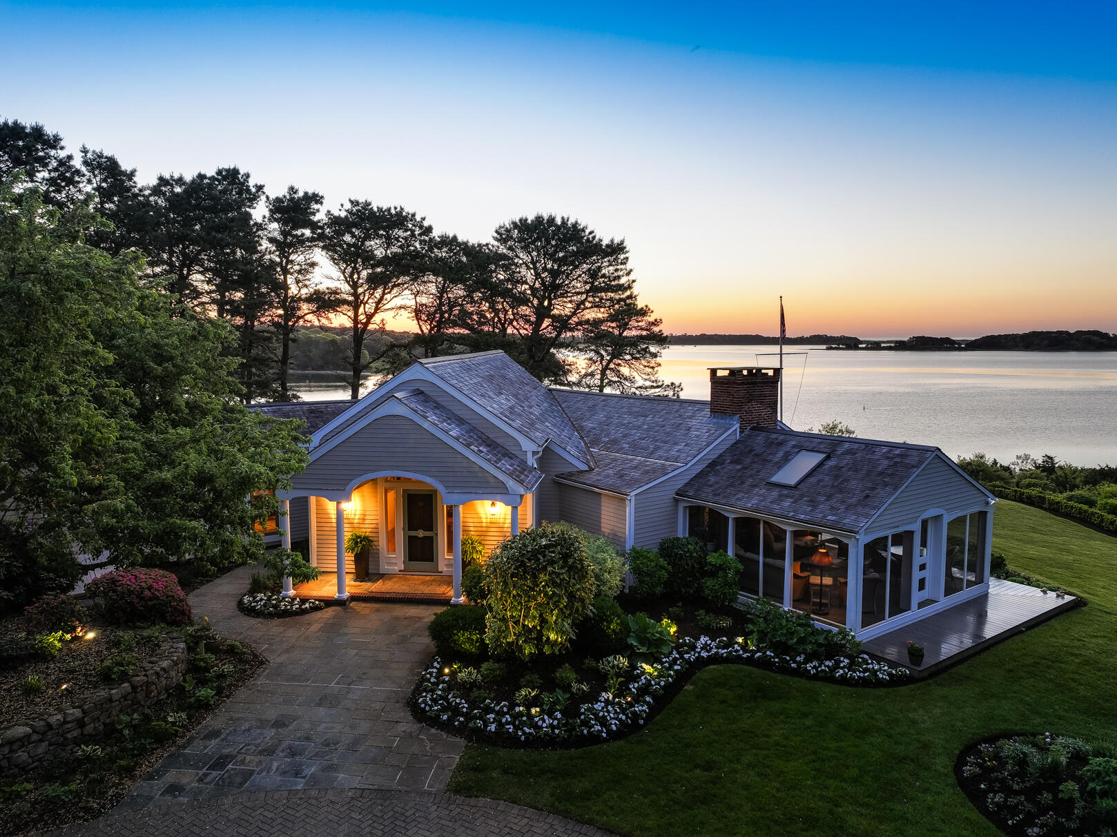 74-75 Viking Road Orleans, MA 02653 - Photo 57 of 69 a front view of a house with garden