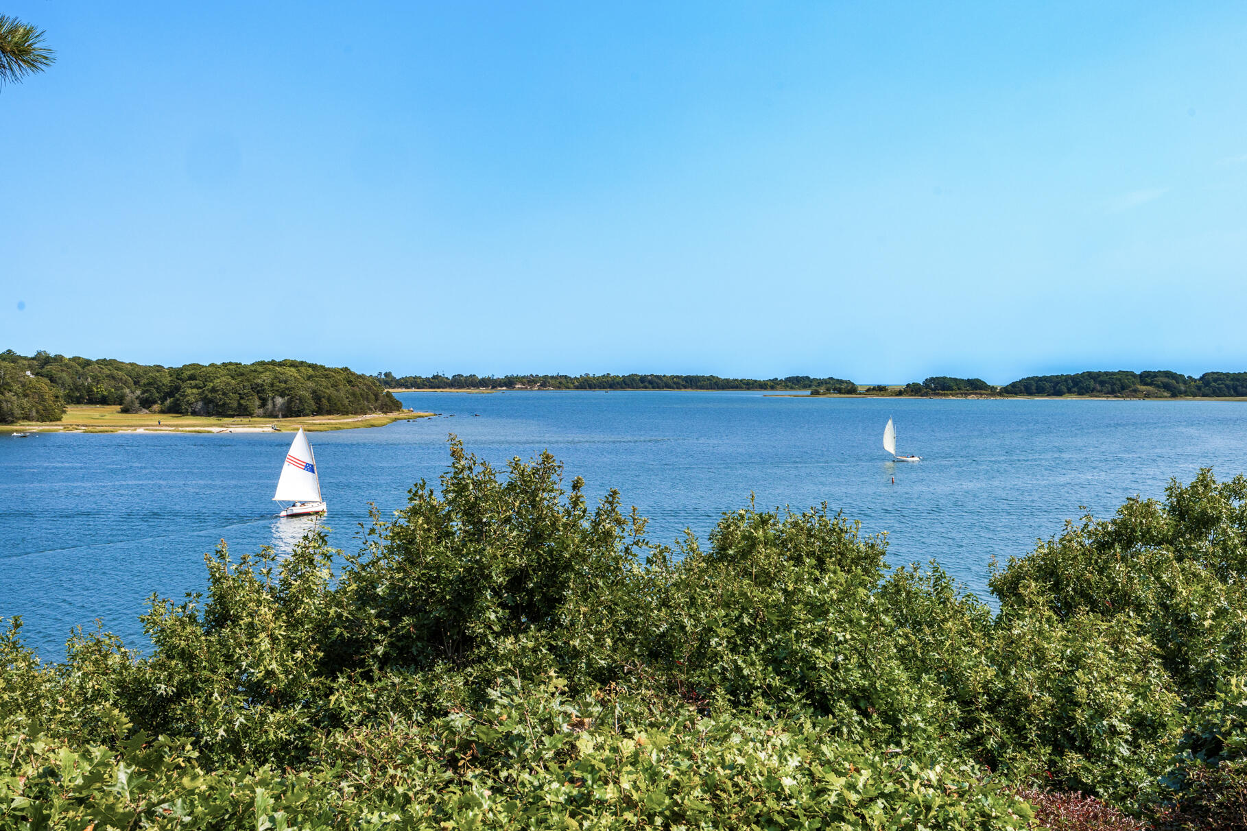 74-75 Viking Road Orleans, MA 02653 - Photo 60 of 69 a view of a lake with houses in the back