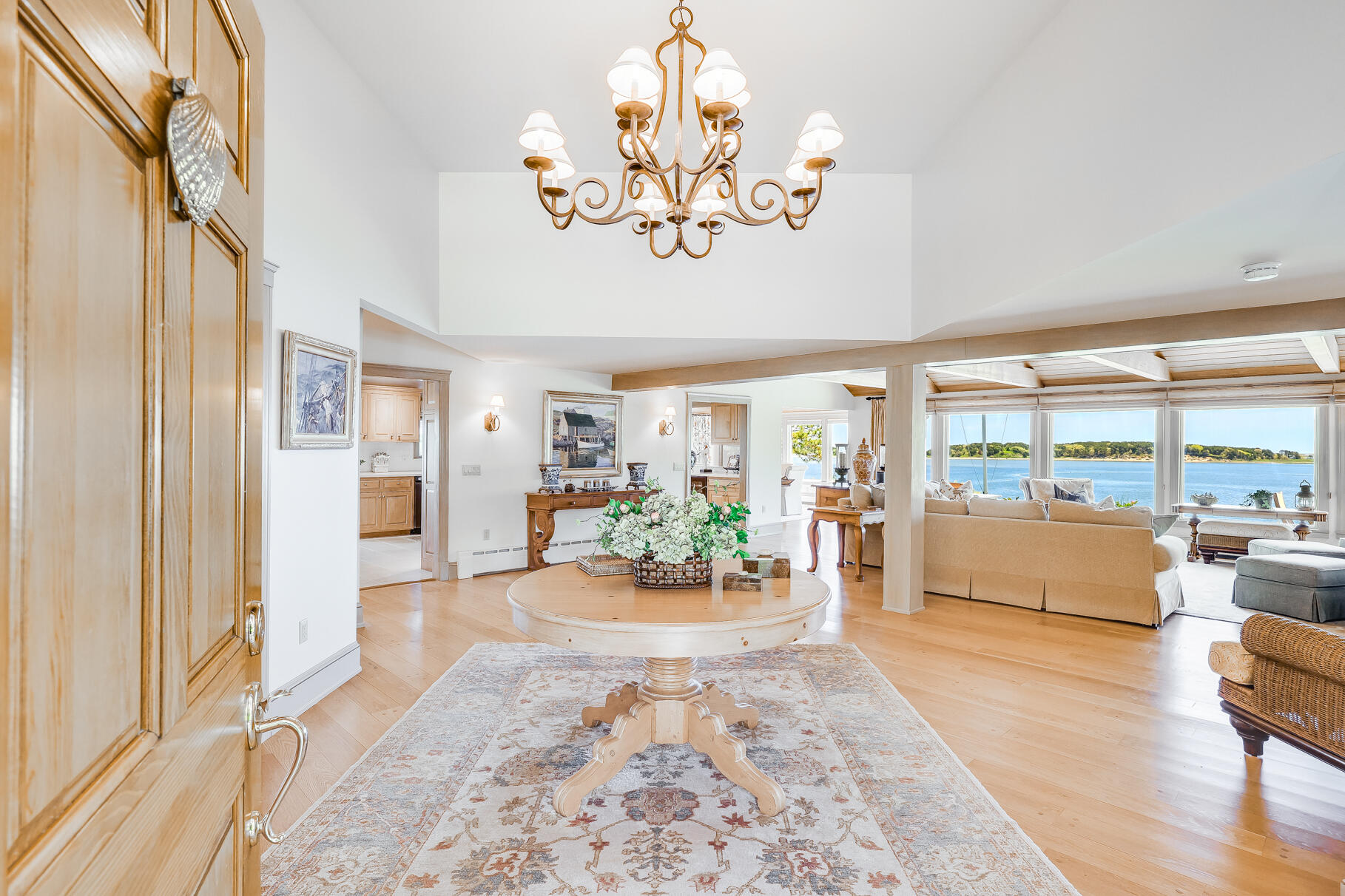 74-75 Viking Road Orleans, MA 02653 - Photo 9 of 69 a view of a livingroom with furniture window and wooden floor