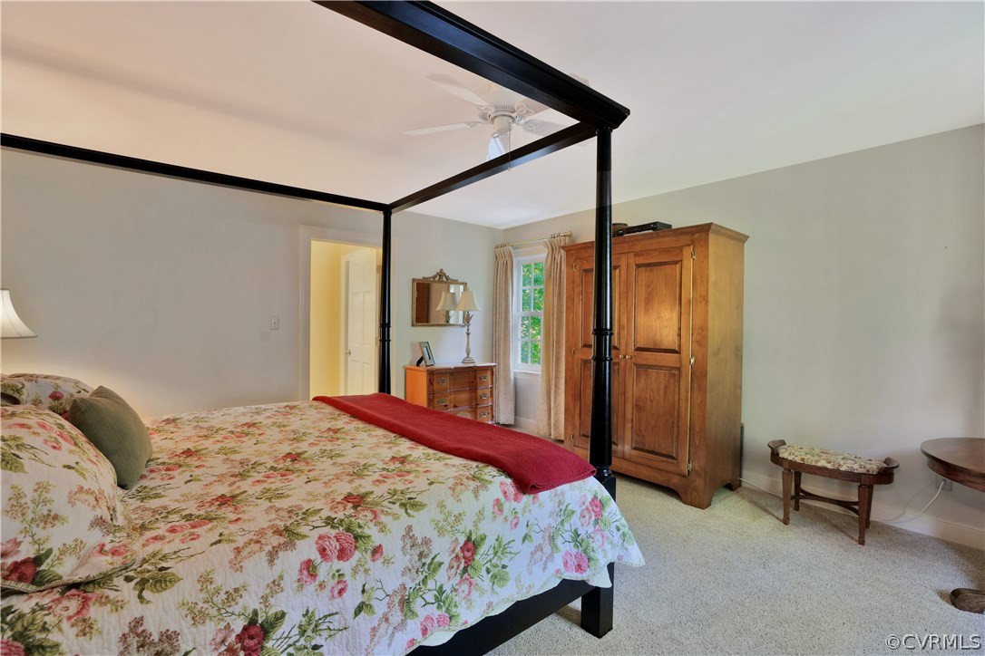 14600 Benefice Ridge Chesterfield, VA 23838 - Photo 25 of 37 Large master bedroom with carpet, ceiling fan and
