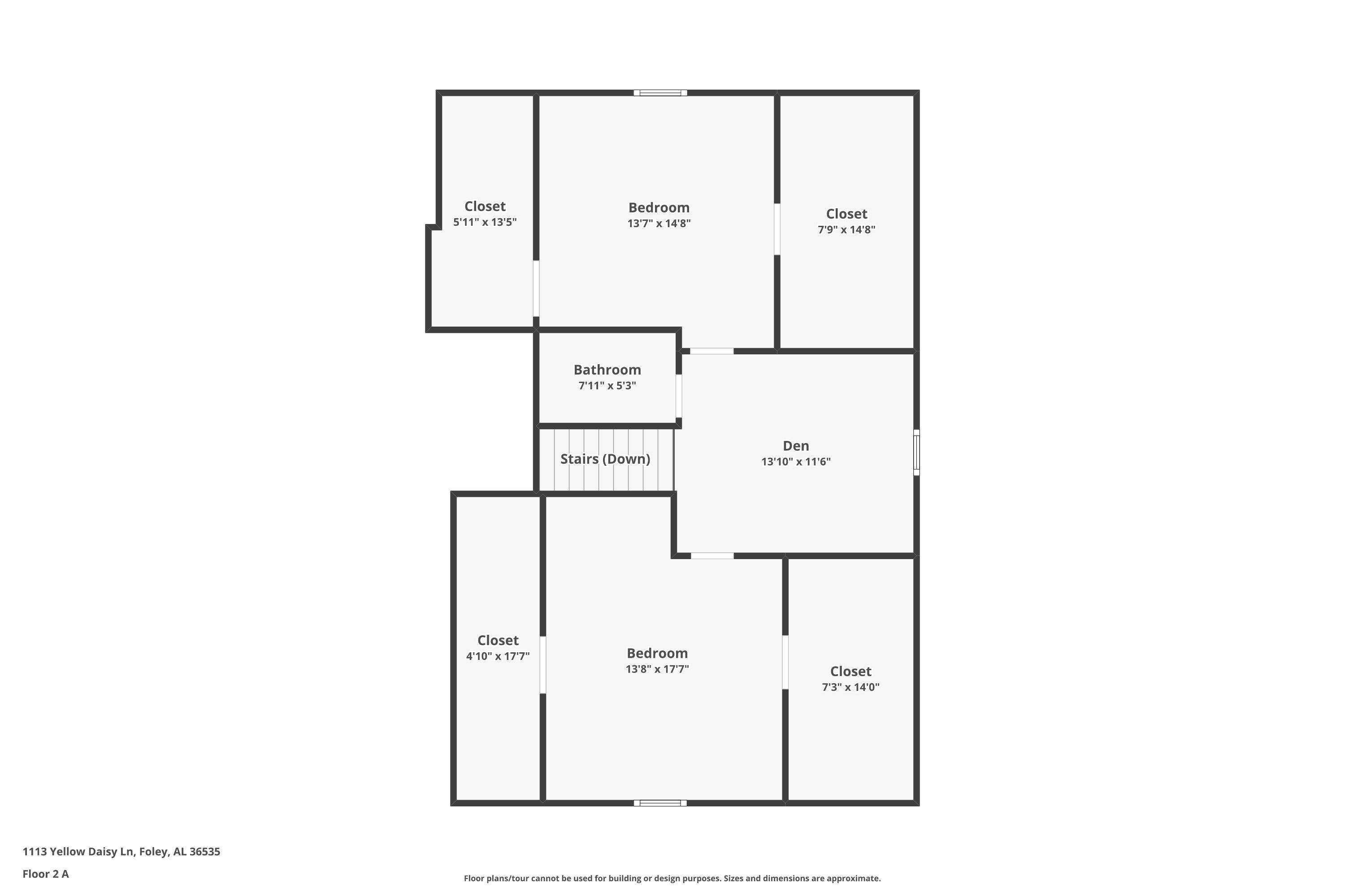 1113 Yellow Daisy Lane Foley, AL 36535 - Photo 33 of 35 View of home floor plan