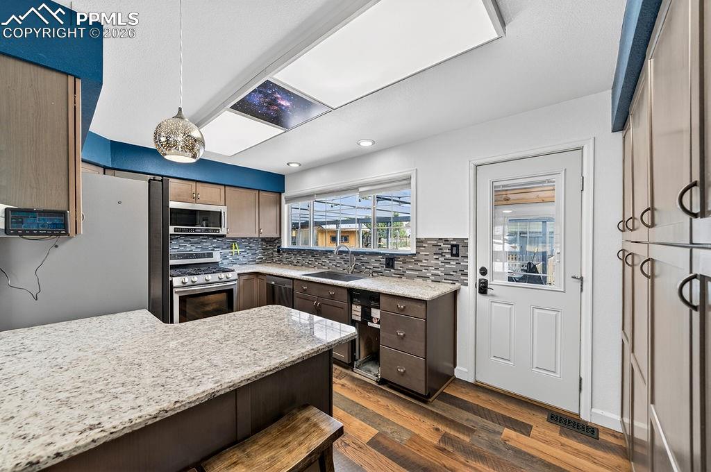 10905 Falling Star Road Fountain, CO 80817 - Photo 14 of 46 Newly updated kitchen.