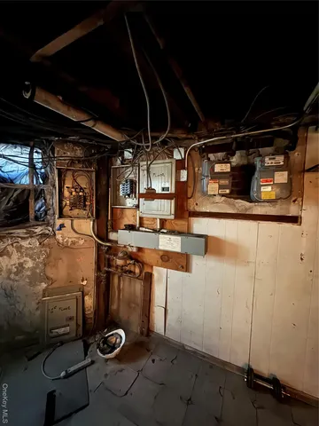 a view of storage and utility room