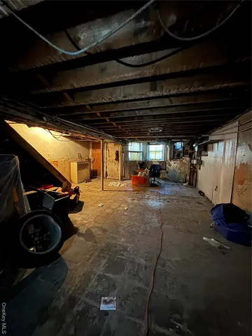 a view of car garage