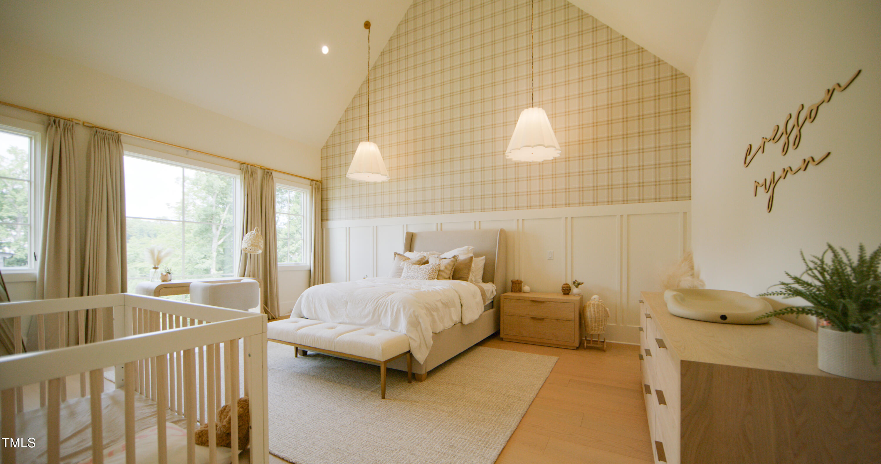 1620 Hunting Ridge Road Raleigh, NC 27615 - Photo 11 of 24 a bedroom with a bed and a large window