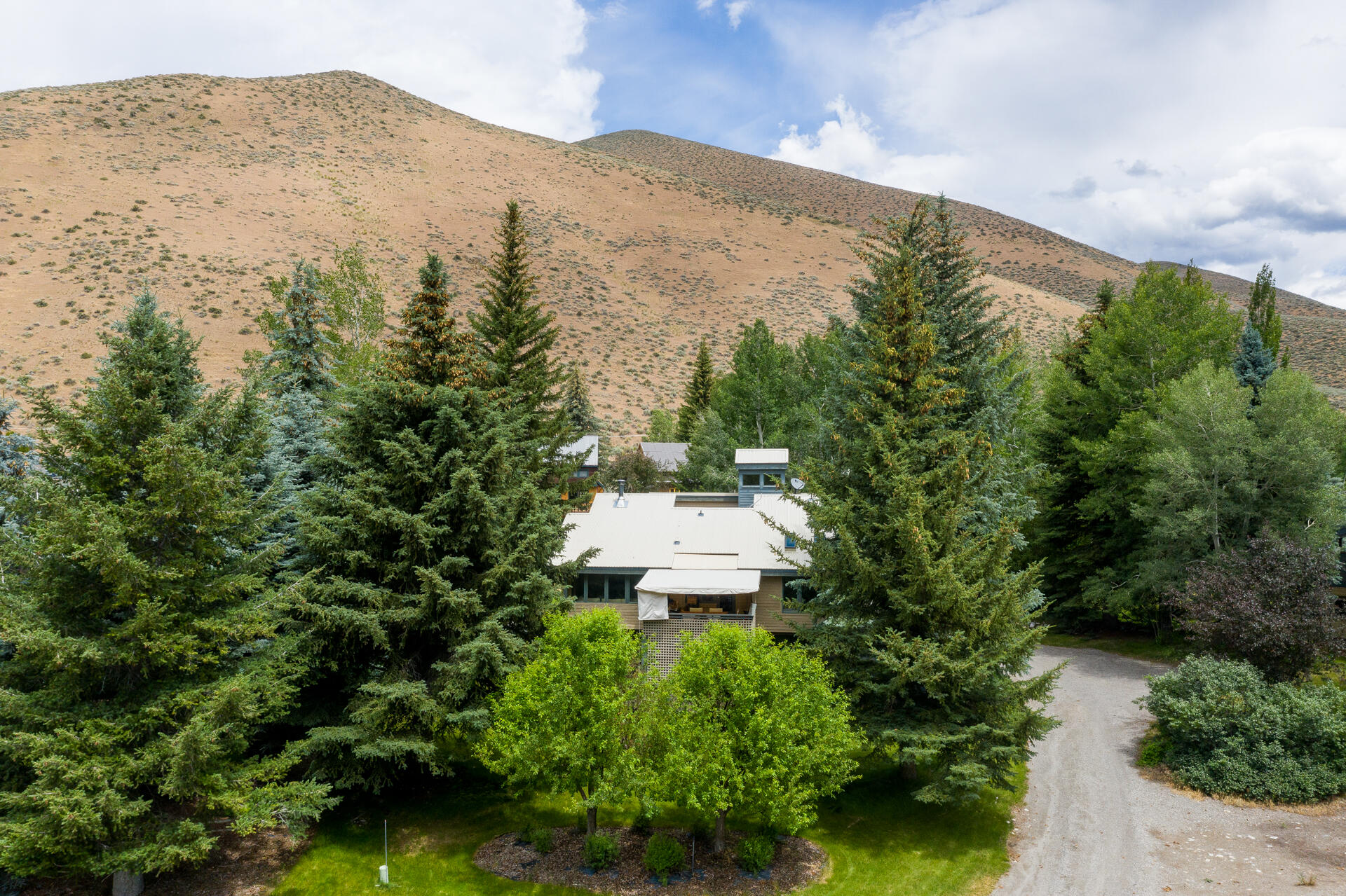 109 Willoway Road Hailey, ID 83333 - Photo 16 of 25 Aerial from South