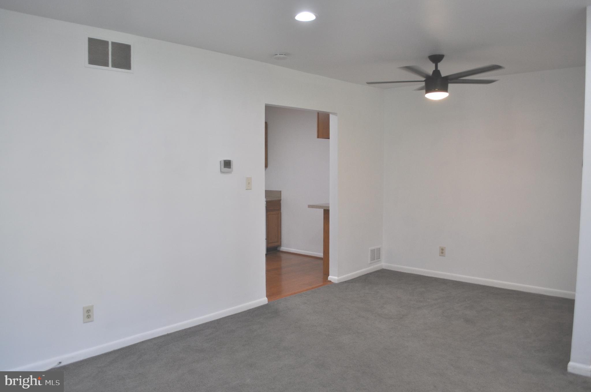 9110 Tumbleweed Run, Unit E Laurel, MD 20723 - Photo 9 of 39 Dining Room with Ceiling Fan