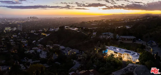 a view of city and ocean