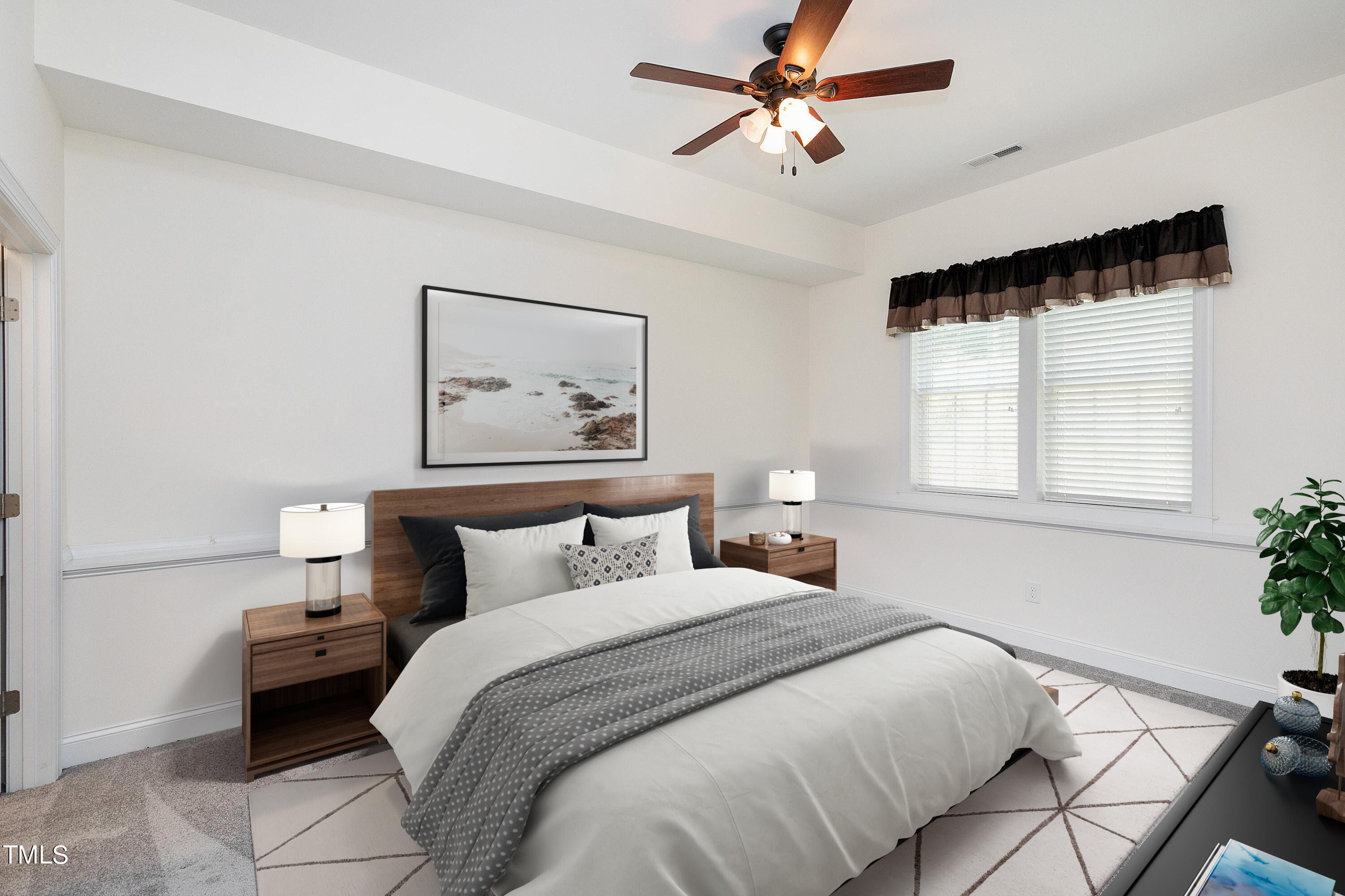 644 Uwharrie Ridge Road Chapel Hill, NC 27516 - Photo 31 of 43 a bedroom with a bed and a window