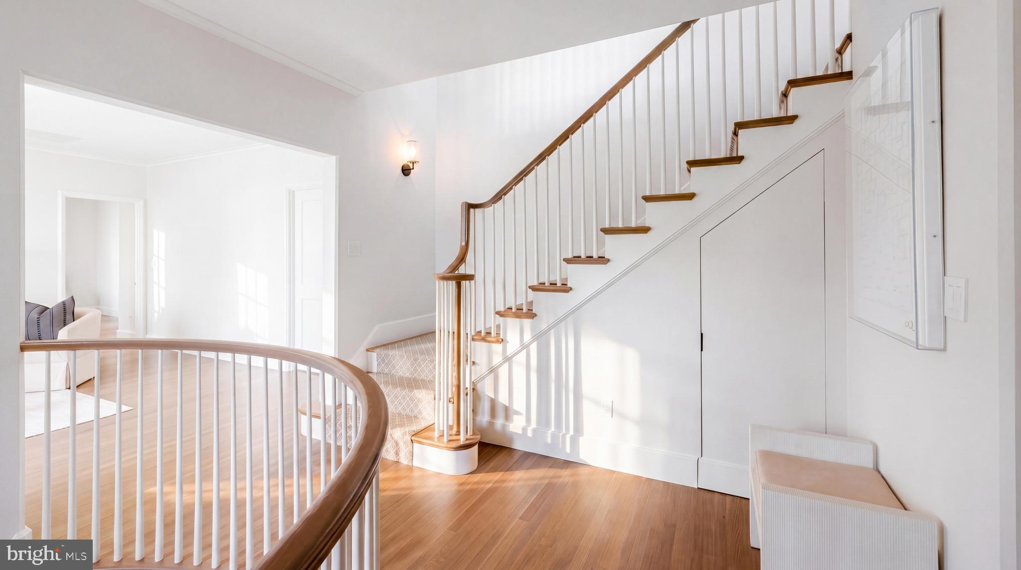 2101 Foxhall Road Northwest Washington, DC 20007 - Photo 25 of 48 The Stair Hall as a Defining Architectural Moment