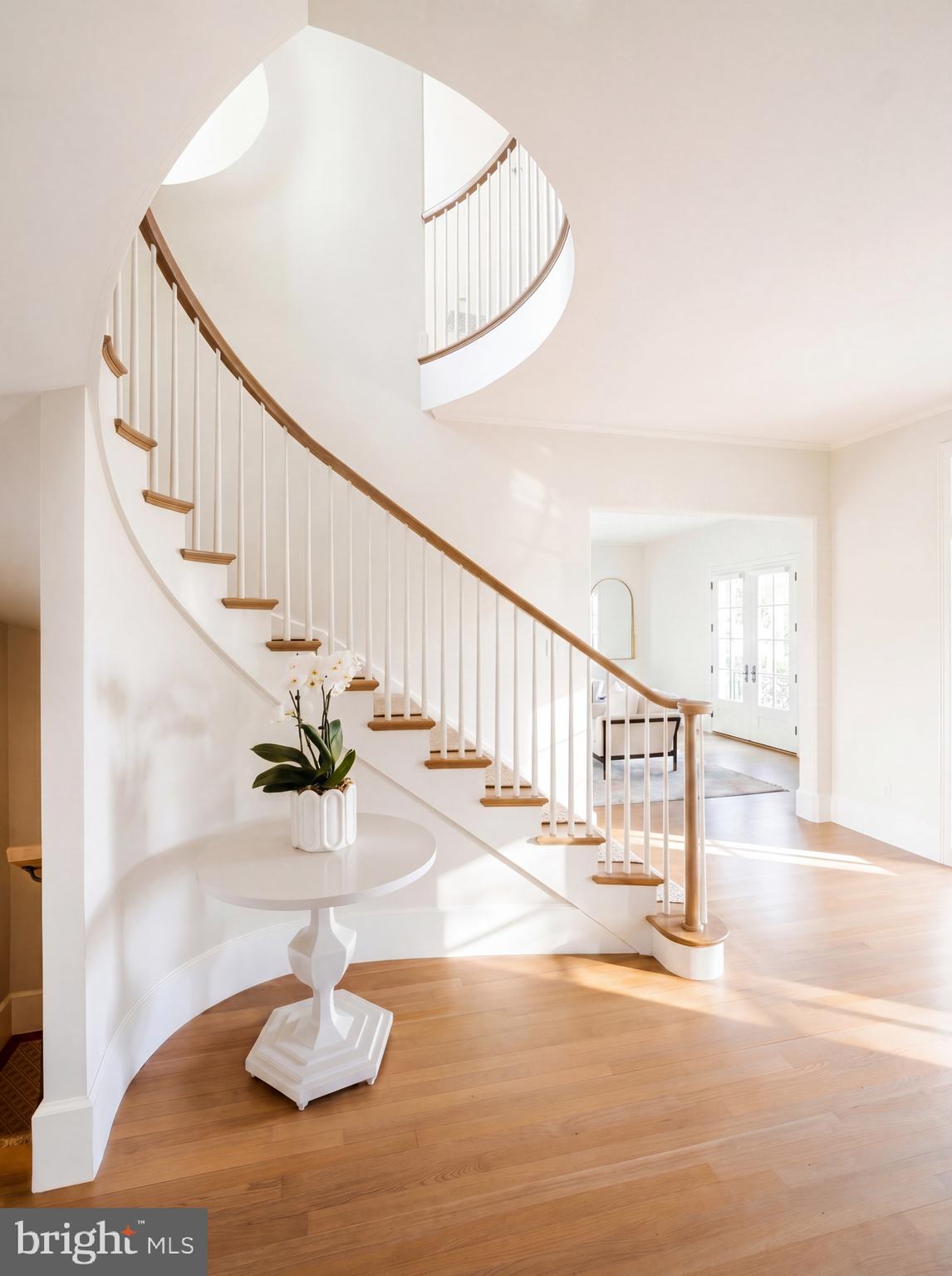2101 Foxhall Road Northwest Washington, DC 20007 - Photo 4 of 48 Wide-Plank Oak Floors with Custom Millwork