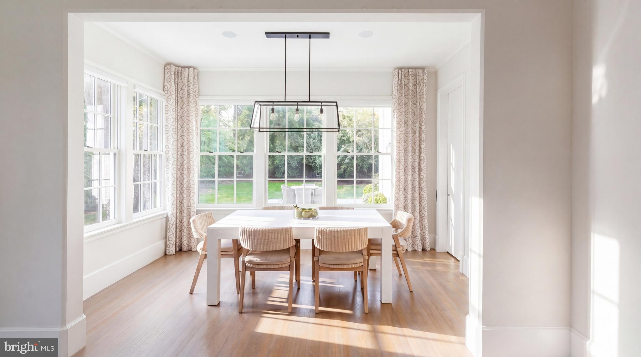 2101 Foxhall Road Northwest Washington, DC 20007 - Photo 9 of 48 Morning Light in the Breakfast Room