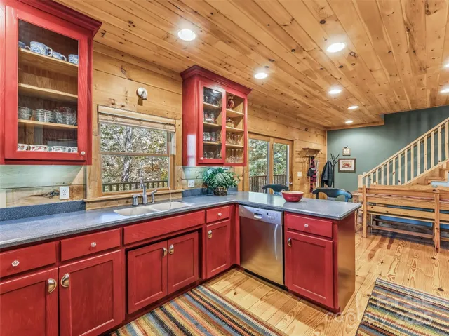 a bed room with a bed and a window