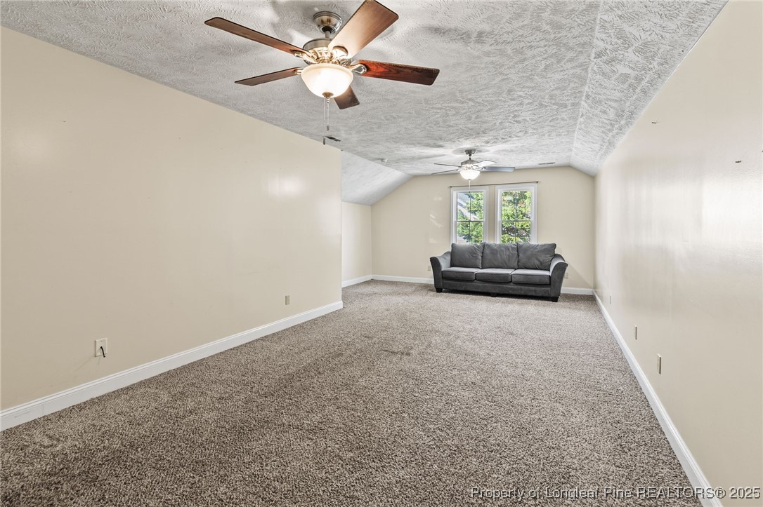 780 Wayside Road Raeford, NC 28376 - Photo 30 of 37 en empty room with windows and ceiling fan