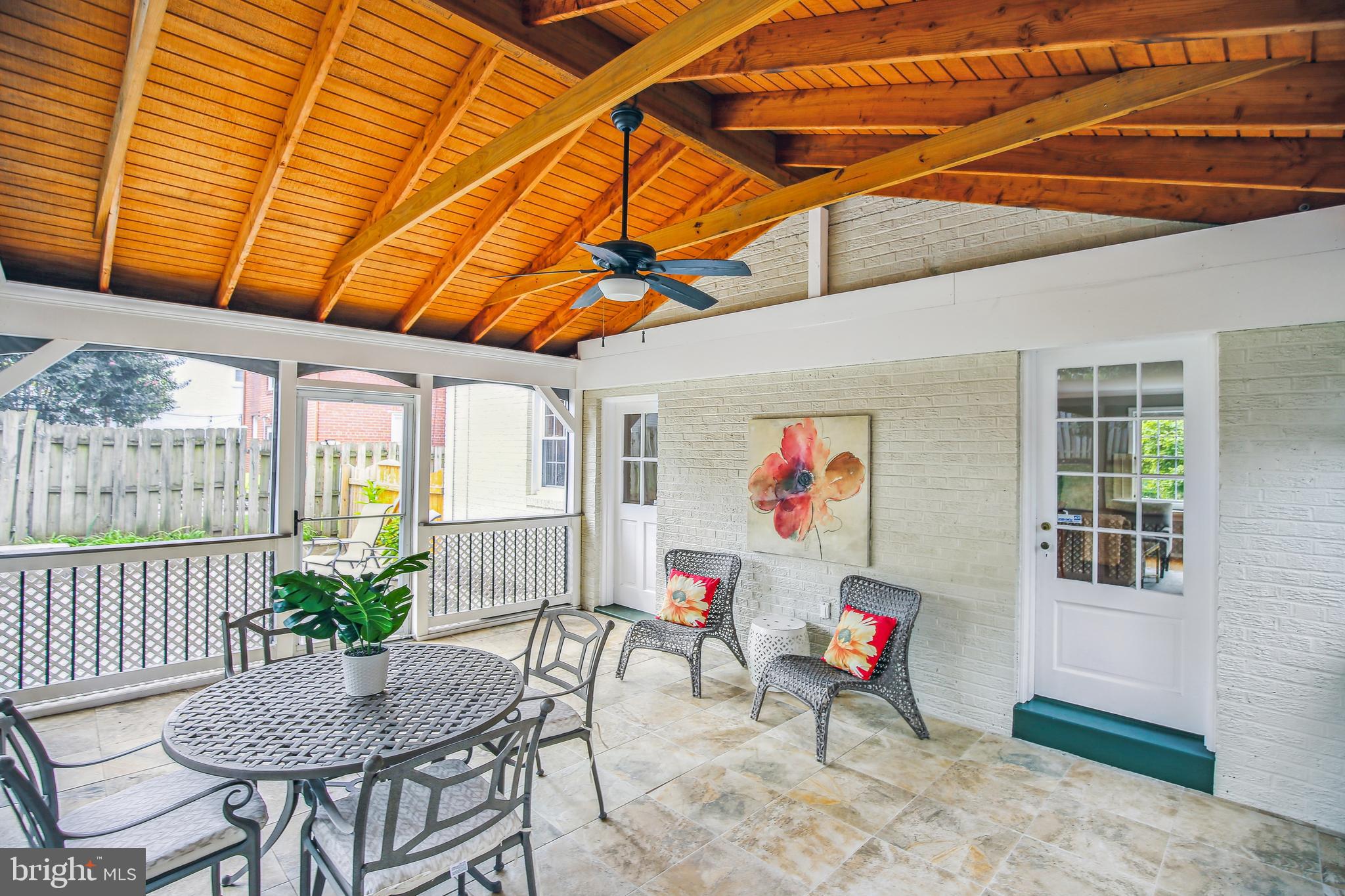 2601 Farm Road Alexandria, VA 22302 - Photo 37 of 51 Screened Porch