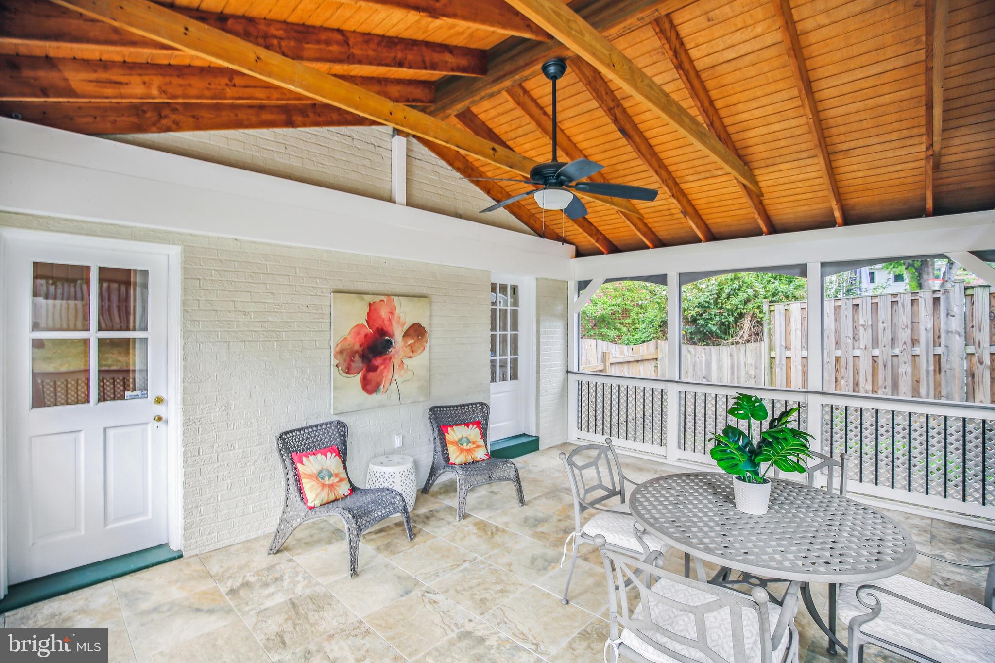 2601 Farm Road Alexandria, VA 22302 - Photo 38 of 51 Screened Porch