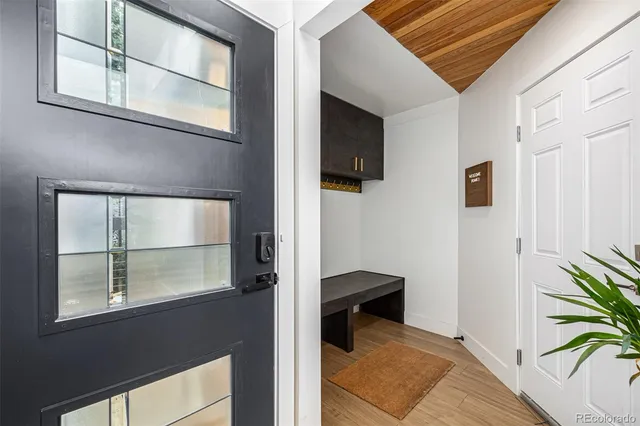 a view of an entryway