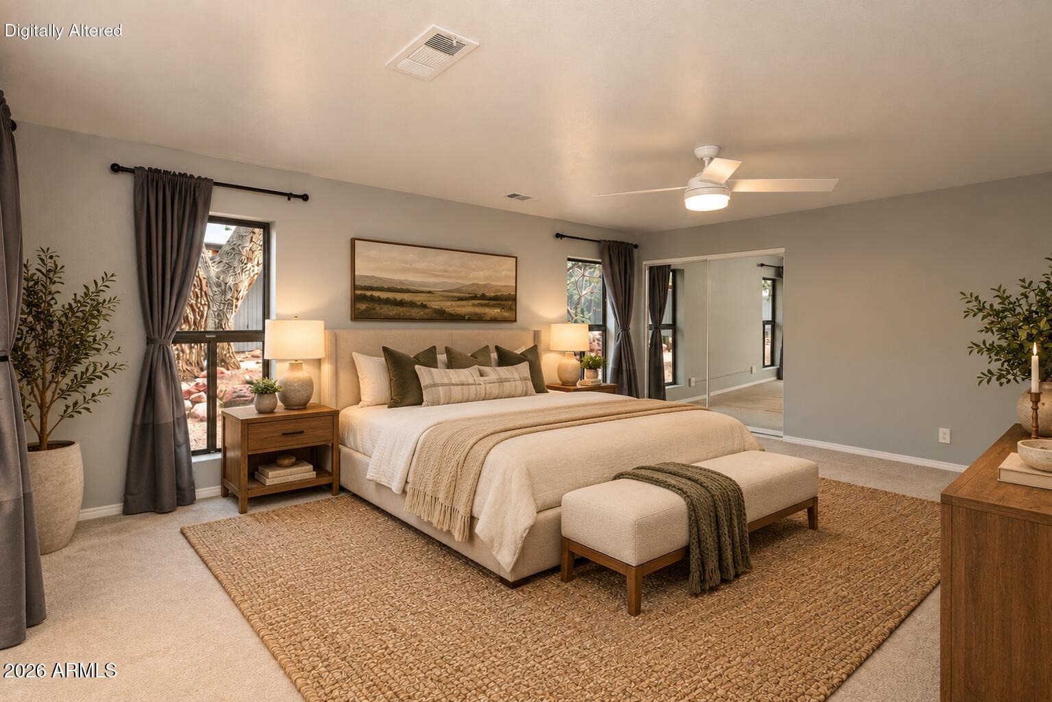 180 Sierra Road Sedona, AZ 86336 - Photo 19 of 41 Spacious Primary Suite