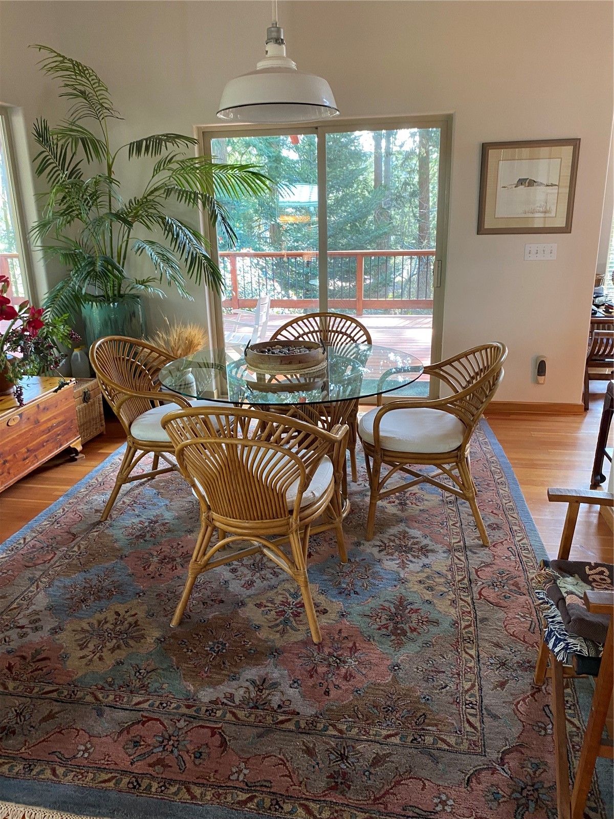 2204 41st Street Anacortes, WA 98221 - Photo 8 of 36 a view of a dining room with furniture window and outside view