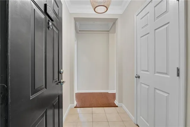 a view of an entryway