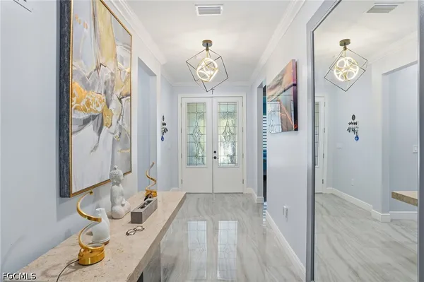 a very nice looking room with a large window