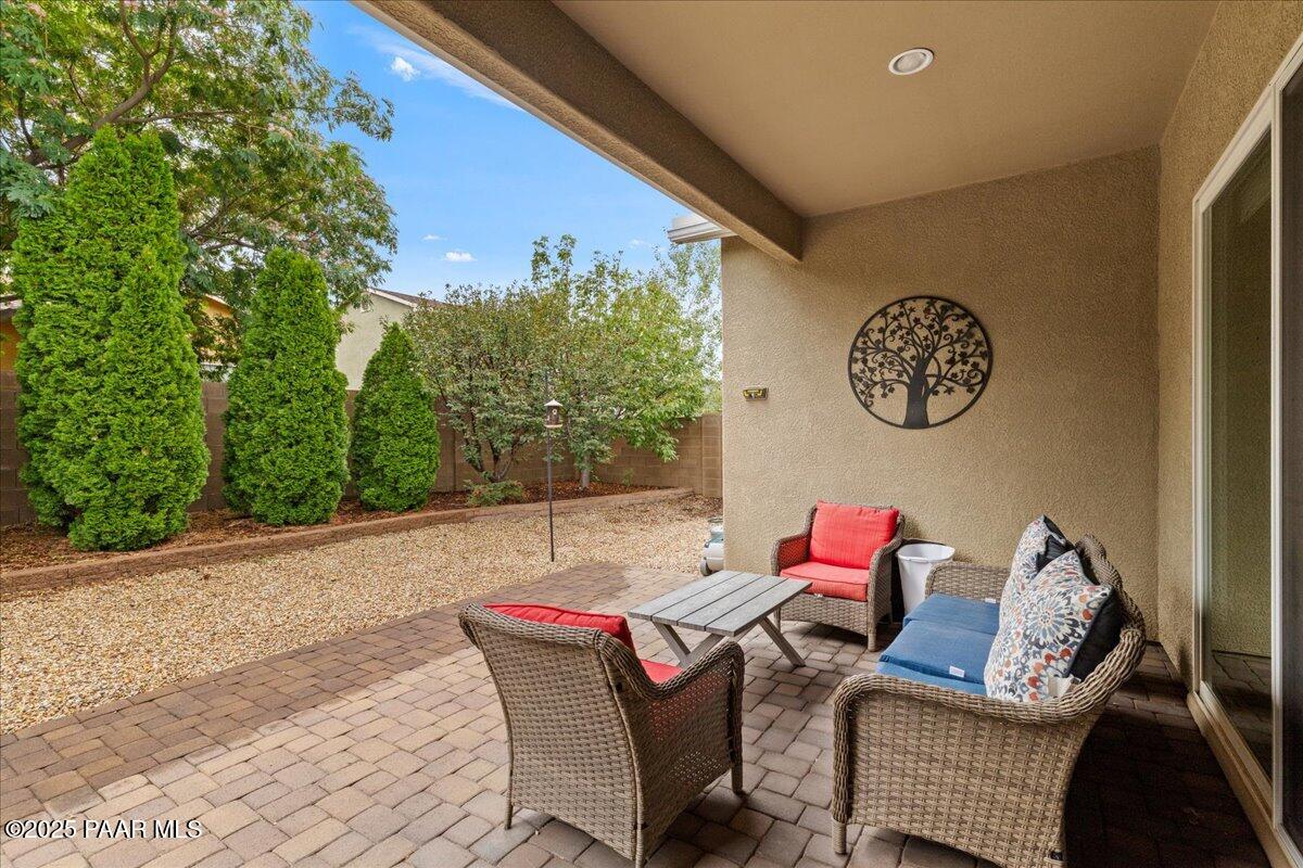 13021 East Gonzalez Street Dewey, AZ 86327 - Photo 25 of 27 Covered patio with extended pavers