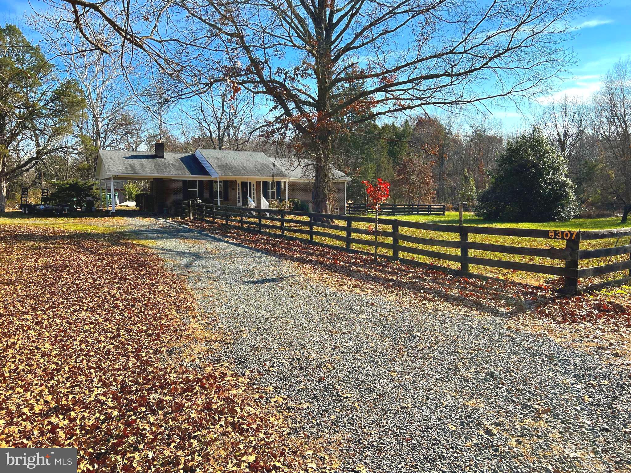 8307 Kines Road Warrenton, VA 20187 - Photo 1 of 46 Welcome home, 3 BR, 2 BA Rambler w/Pond, Kennel.