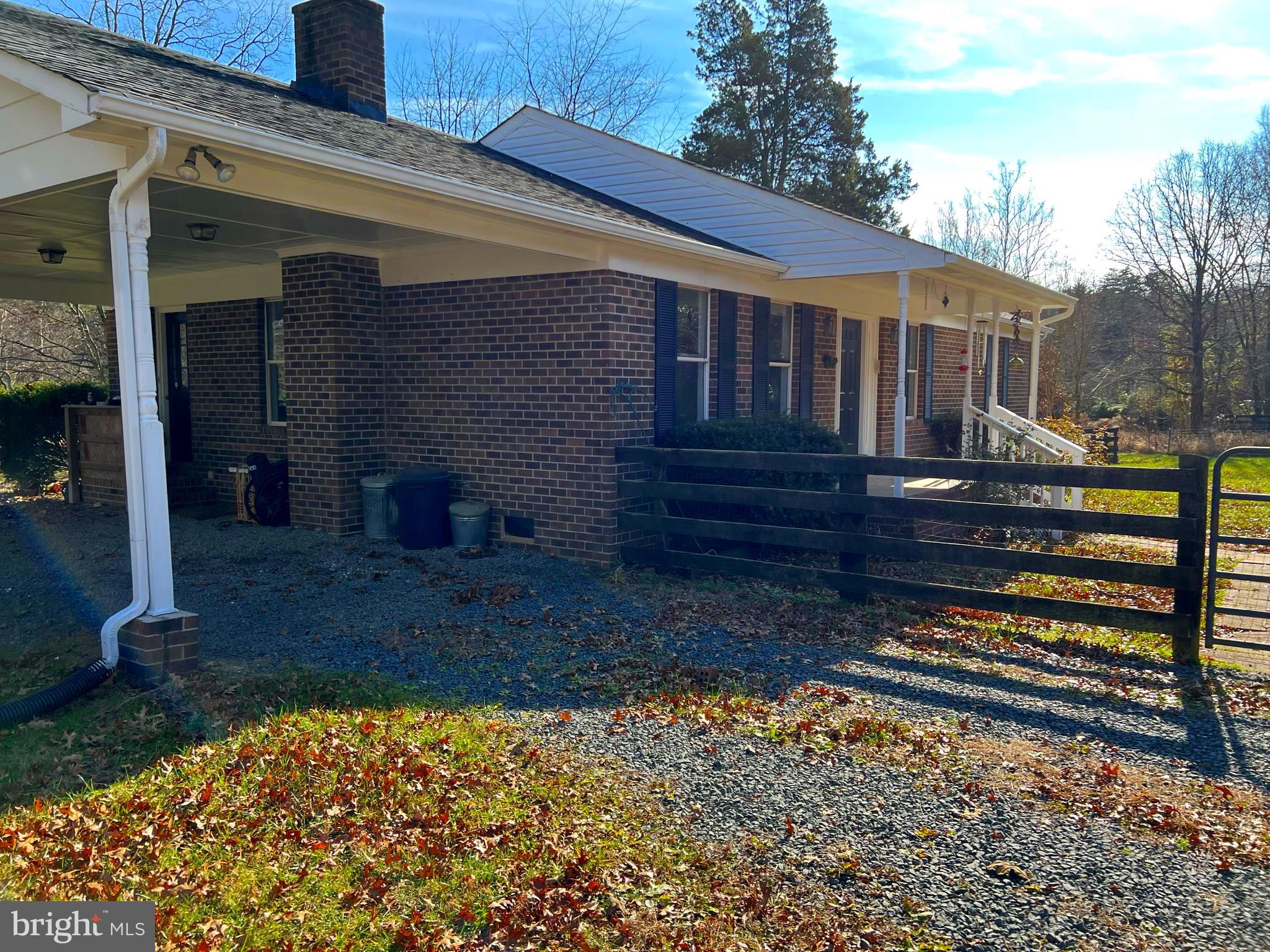 8307 Kines Road Warrenton, VA 20187 - Photo 9 of 46 All Brick Home with Carport and fenced Front Yard.