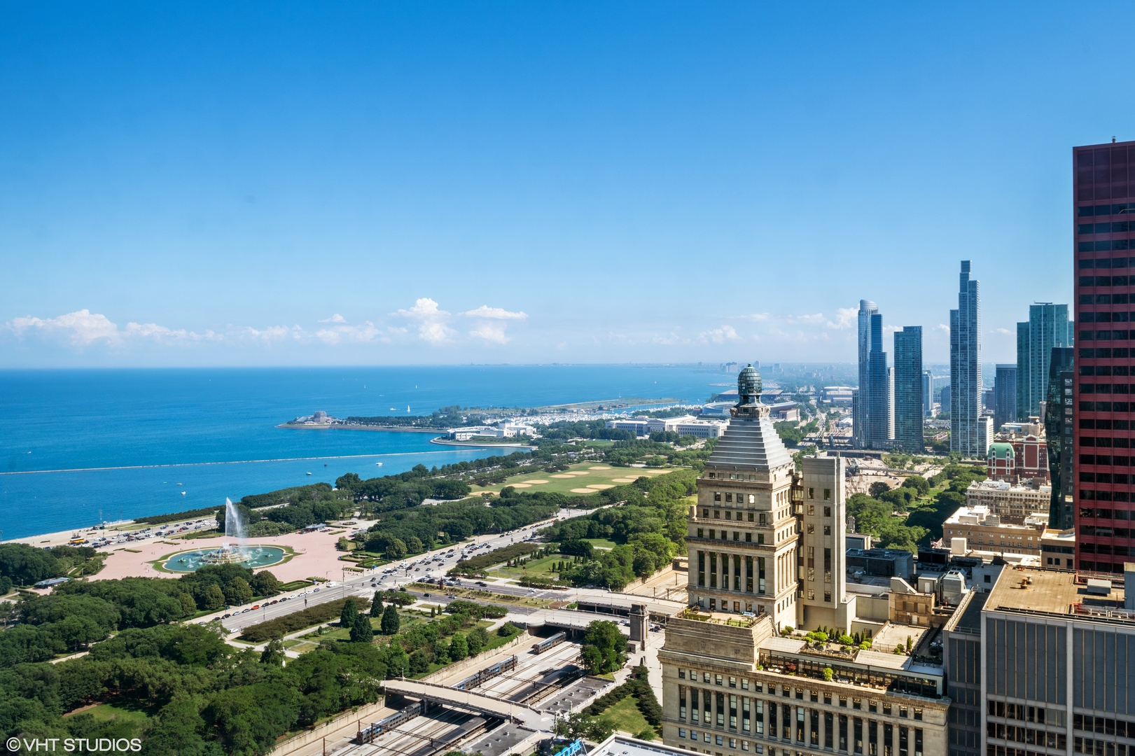 65 East Monroe Street, Unit 4405 Chicago, IL 60603 - Photo 16 of 27 a view of a city with tall buildings